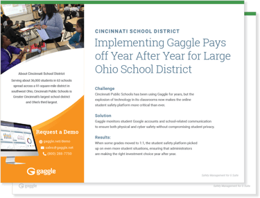 CASE STUDY - Cincinnati Public Schools