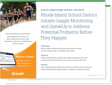 CASE STUDY - South Kingstown School District